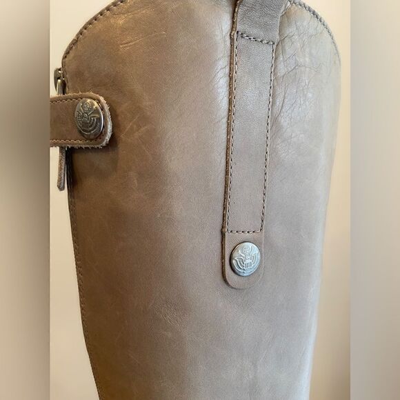 Sam Edelman Grey Penny Riding Boots Size 5.5M - Picture 7 of 16